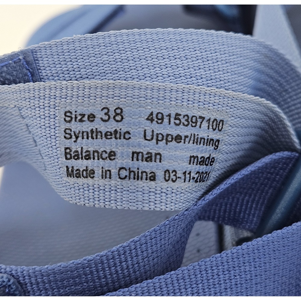 Dansko Racquel EVA Sport Strap Sandals, Blue, Women's Sz 7.5/8 (38), EUC! - Picture 7 of 10